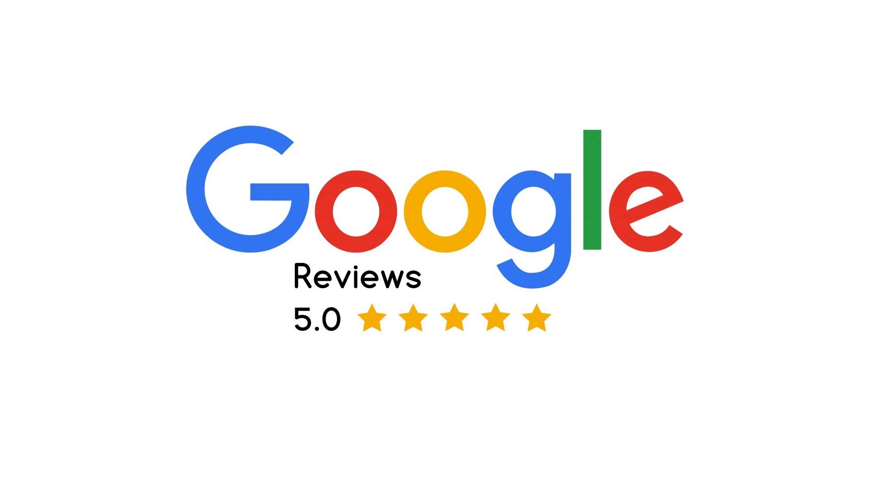 Google Reviews 5.0 stars